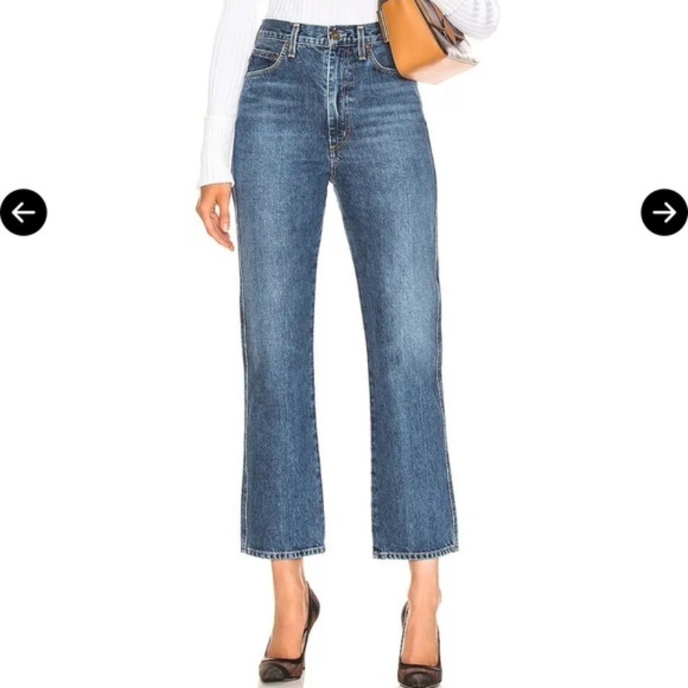 Agolde Pinch Waist High Rise Kick Flare Jeans